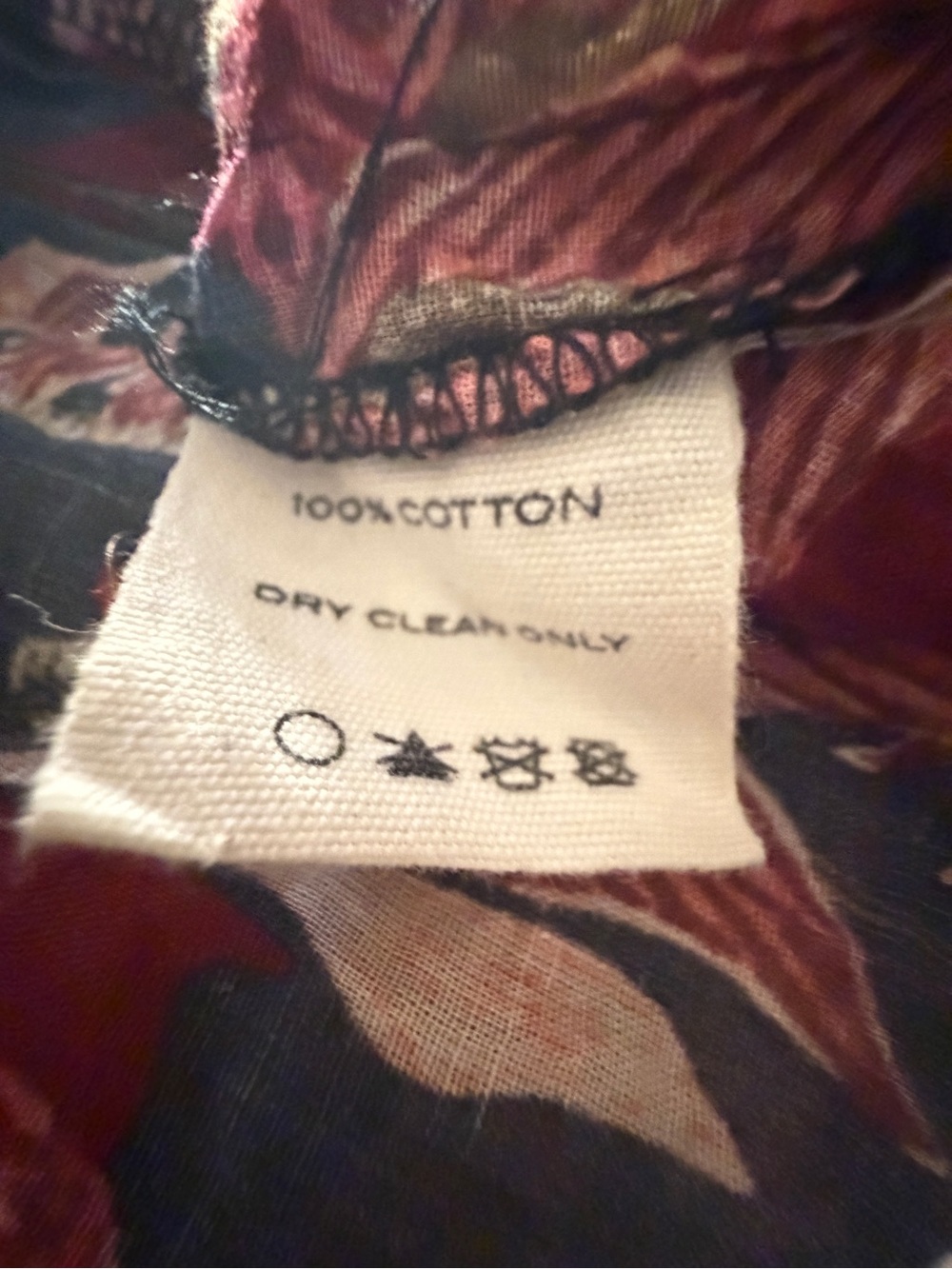 Doen Rust and Black Floral Tie-Front Maxi Dress - Picture 8 of 10